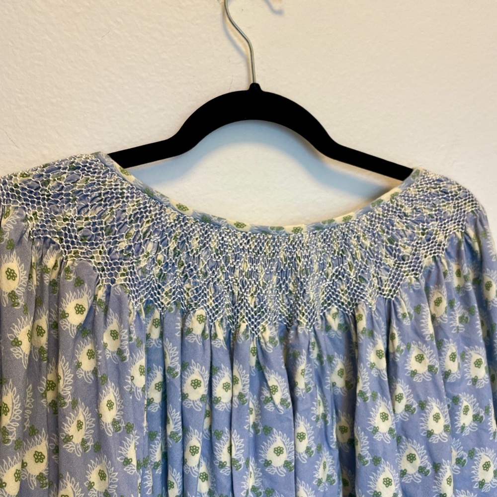 Jen’s Pirate Booty Lavender Blue Blouse - Picture 7 of 9